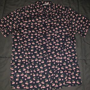 ASOS cherry dress shirt